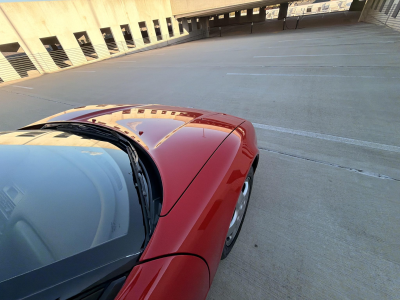 1992 Acura NSX in Formula Red over Black