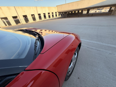1992 Acura NSX in Formula Red over Black