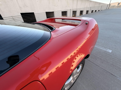 1992 Acura NSX in Formula Red over Black