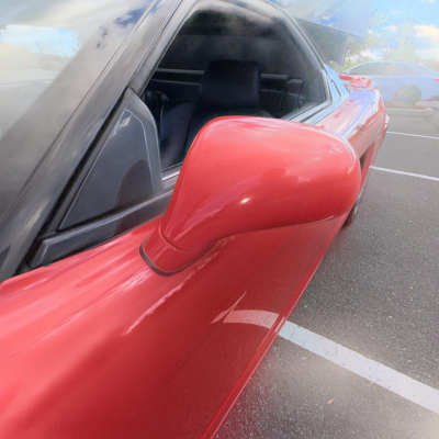 1992 Acura NSX in Formula Red over Black