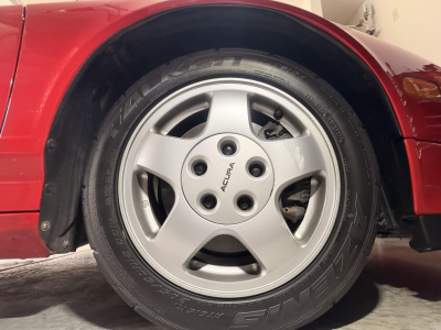 1992 Acura NSX in Formula Red over Black