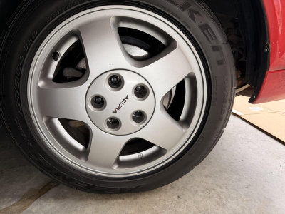1992 Acura NSX in Formula Red over Black