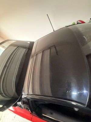 1992 Acura NSX in Formula Red over Black