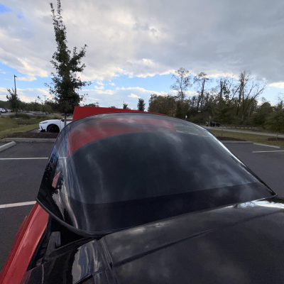 1992 Acura NSX in Formula Red over Black
