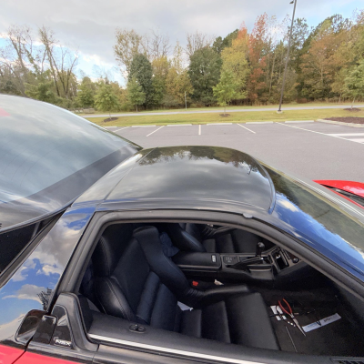 1992 Acura NSX in Formula Red over Black