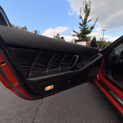 1992 Acura NSX in Formula Red over Black