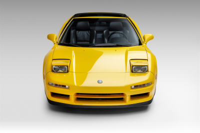 2001 Acura NSX in Spa Yellow over Black