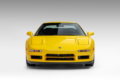 2001 Acura NSX in Spa Yellow over Black
