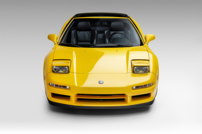 2001 Acura NSX in Spa Yellow over Black