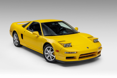 2001 Acura NSX in Spa Yellow over Black