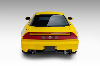 2001 Acura NSX in Spa Yellow over Black