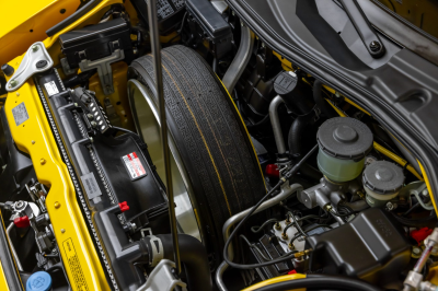 2001 Acura NSX in Spa Yellow over Black