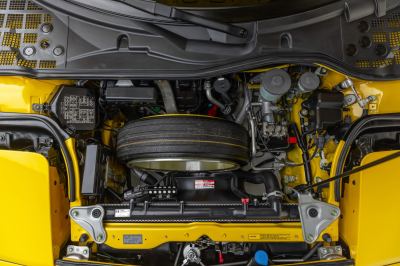 2001 Acura NSX in Spa Yellow over Black