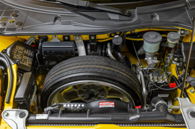 2001 Acura NSX in Spa Yellow over Black