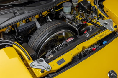 2001 Acura NSX in Spa Yellow over Black