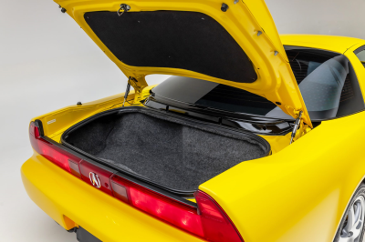 2001 Acura NSX in Spa Yellow over Black