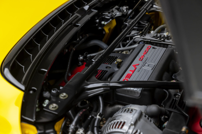 2001 Acura NSX in Spa Yellow over Black