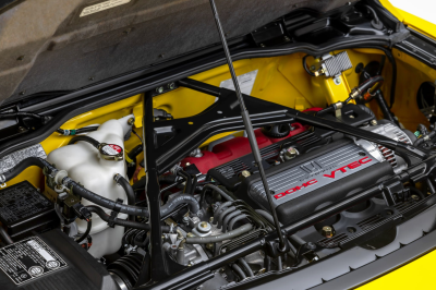 2001 Acura NSX in Spa Yellow over Black
