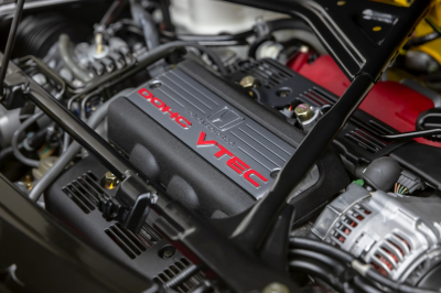 2001 Acura NSX in Spa Yellow over Black