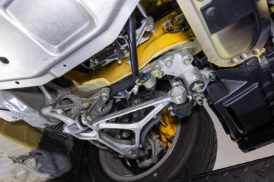 2001 Acura NSX in Spa Yellow over Black