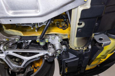 2001 Acura NSX in Spa Yellow over Black