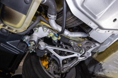 2001 Acura NSX in Spa Yellow over Black