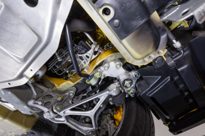 2001 Acura NSX in Spa Yellow over Black