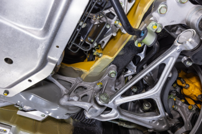 2001 Acura NSX in Spa Yellow over Black