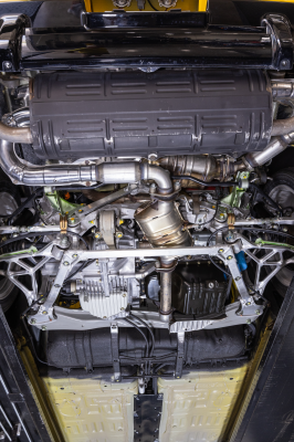 2001 Acura NSX in Spa Yellow over Black