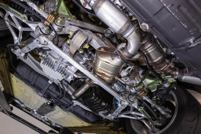 2001 Acura NSX in Spa Yellow over Black