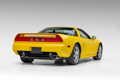 2001 Acura NSX in Spa Yellow over Black