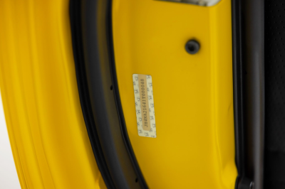 2001 Acura NSX in Spa Yellow over Black