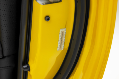 2001 Acura NSX in Spa Yellow over Black