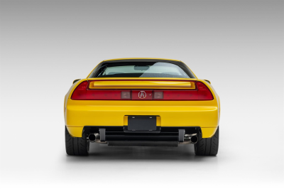 2001 Acura NSX in Spa Yellow over Black