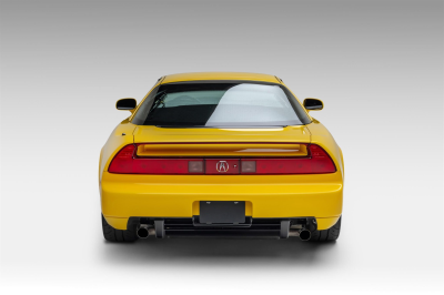 2001 Acura NSX in Spa Yellow over Black