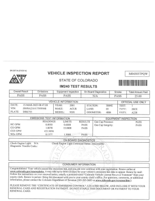 2001 Acura NSX in Spa Yellow over Black