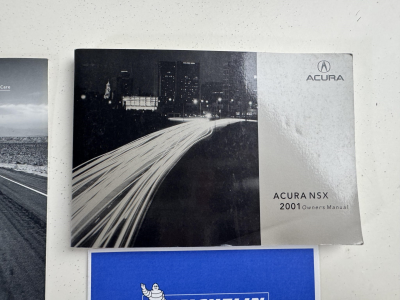 2001 Acura NSX in Spa Yellow over Black