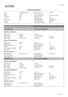 2001 Acura NSX in Spa Yellow over Black