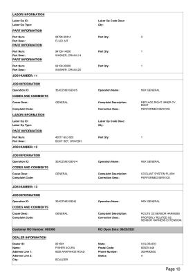 2001 Acura NSX in Spa Yellow over Black