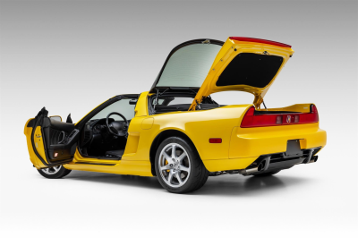 2001 Acura NSX in Spa Yellow over Black