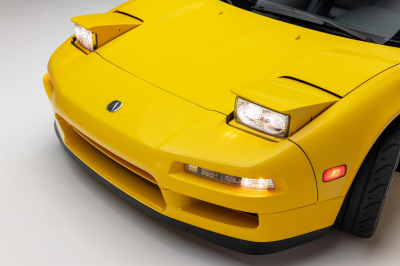 2001 Acura NSX in Spa Yellow over Black