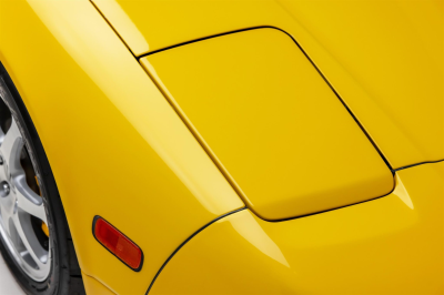 2001 Acura NSX in Spa Yellow over Black