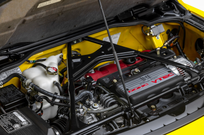 2001 Acura NSX in Spa Yellow over Black