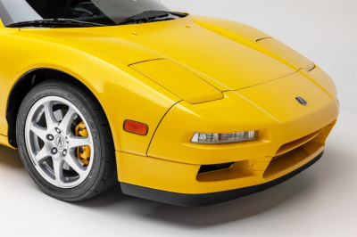 2001 Acura NSX in Spa Yellow over Black