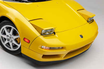 2001 Acura NSX in Spa Yellow over Black