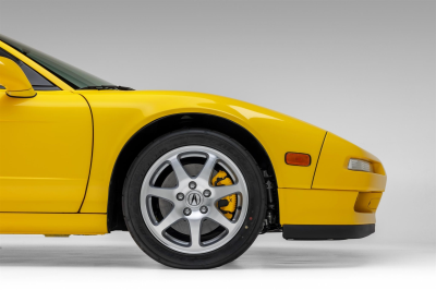 2001 Acura NSX in Spa Yellow over Black