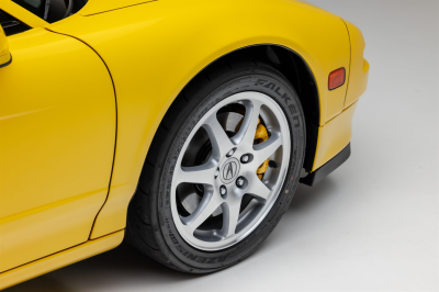 2001 Acura NSX in Spa Yellow over Black