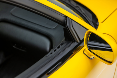 2001 Acura NSX in Spa Yellow over Black