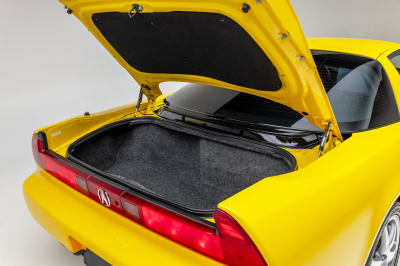 2001 Acura NSX in Spa Yellow over Black