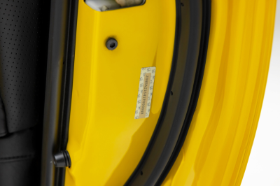 2001 Acura NSX in Spa Yellow over Black